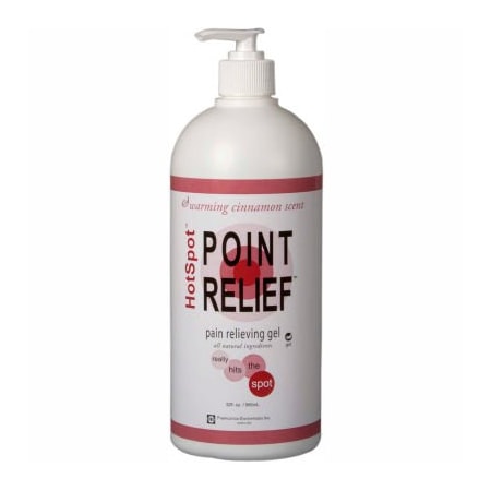Fabrication Enterprises Point ReliefÂ HotSpotÂ Pain Relief Gel, 32 oz. Pump Bottle 11-0782-1